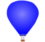 Hot Air Balloon Stencil