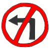 No+turn+on+red. Picture