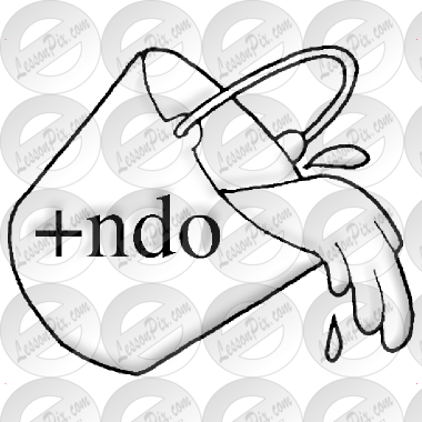 Verb -ndo Picture