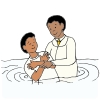 Baptism+used+to+be+in+a+river+where+people+would+go+deep+into+water. Picture