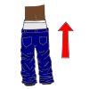 Poner+nuevo+pull-up+y+pantalones. Picture