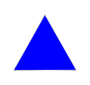 Blue Triangle Picture