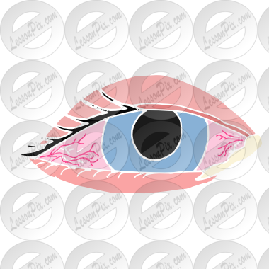 Pink Eye Stencil