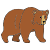 The+bear+is+brown. Picture