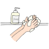 Use+soap+and+Rub+hands+together Picture