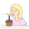 Blow Candle Picture