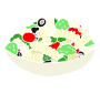 Pasta Salad Stencil