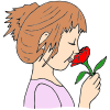 ___is+smelling+a+rose. Picture