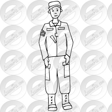 Soldier Outline