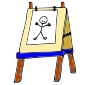 Easel Picture