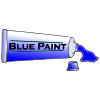 Blue+Paint Picture