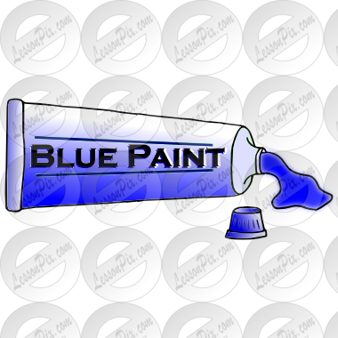 Blue Paint Picture