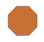 Brown Octagon Picture
