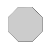 Gray Octagon Picture