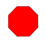 Red Octagon Picture