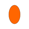 Orange Oval Picture