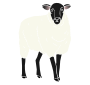 Sheep Stencil