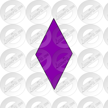 Purple Rhombus Picture