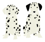 Puppies Stencil
