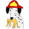 Dot the Fire Dog Picture