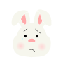 Sad Bunny Stencil