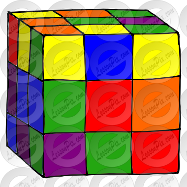 Cube Puzzle Picture