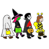 Trick-or-treating Picture