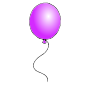 Purple Balloon Picture