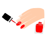 Paint Nails Stencil