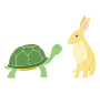 Tortoise and the Hare Stencil