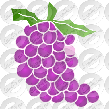 Grapes Stencil