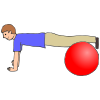Ball Push-Ups Picture