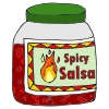 jar of salsa Picture