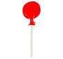 Lollipop Stencil
