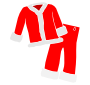 Santa Suit Stencil