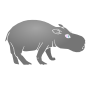 Hippo Stencil