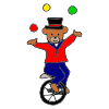 Juggling Bear Picture