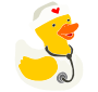 Nurse Rubber Duck Stencil