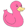 Pink Duck Picture