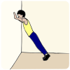 Doing+wall+push+ups+as+a+break+can+help. Picture