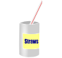 The Last Straw Stencil