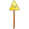 yield+sign Picture