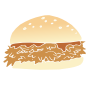 BBQ Sandwich Stencil