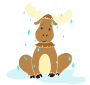 Wet Moose Stencil
