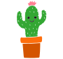 Cactus Stencil