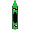 Green Crayon Picture