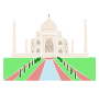 Taj Mahal Stencil