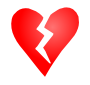 Broken Heart Stencil