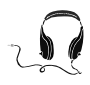 Headphones Stencil
