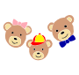 Three Bears Stencil